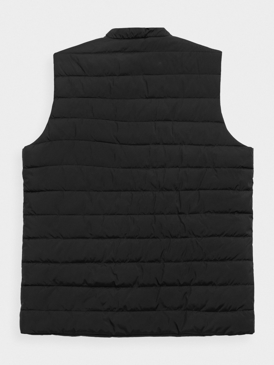 OUTHORN Women's reversible synthetic down vest deep black 7
