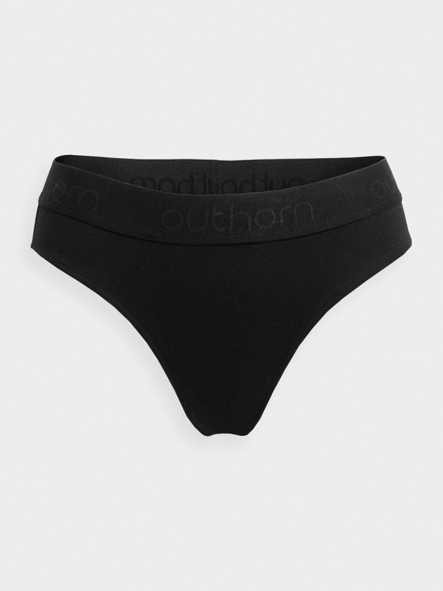 OUTHORN Women's underwear deep black 3