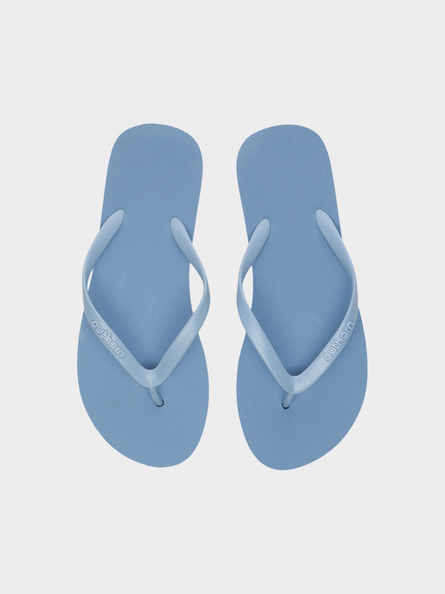 OUTHORN Women's flip flops blue 2