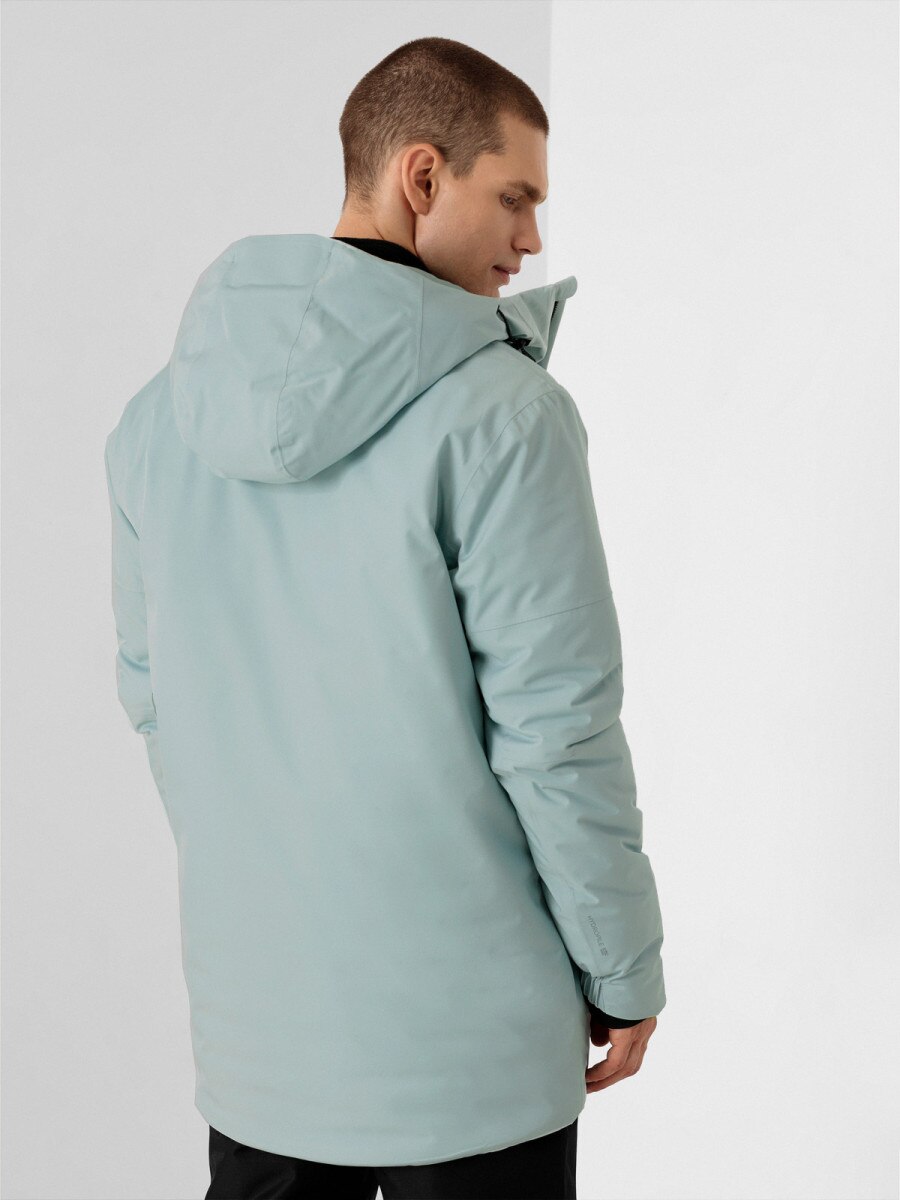  Men's winter jacket light blue 3