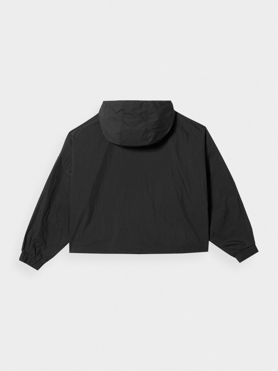 OUTHORN Women's transitional jacket - black deep black 7