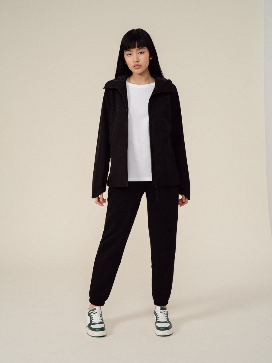OUTHORN Women's lightweight jacket deep black 4