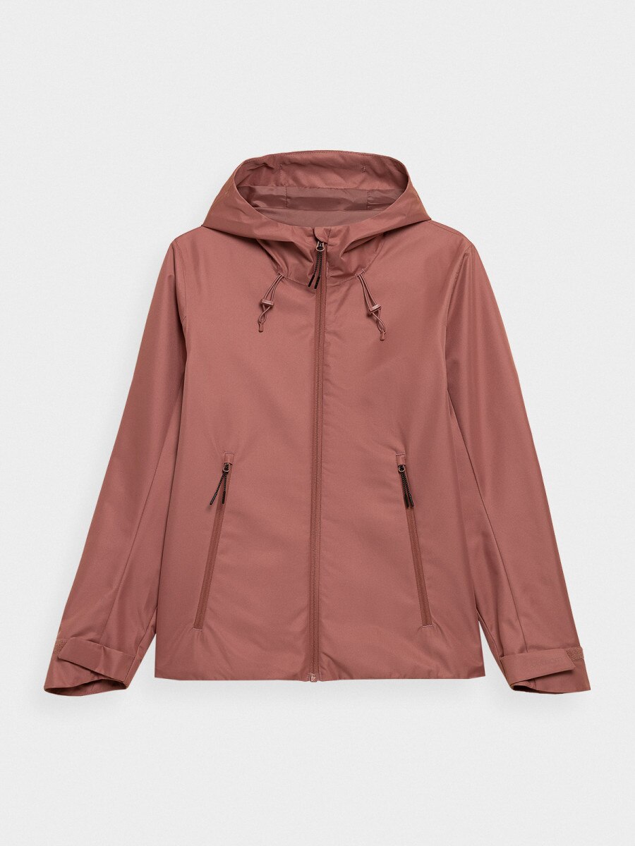  Women's lightweight jacket dark pink 4
