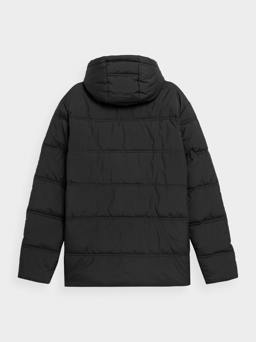OUTHORN Men's synthetic down jacket deep black 8