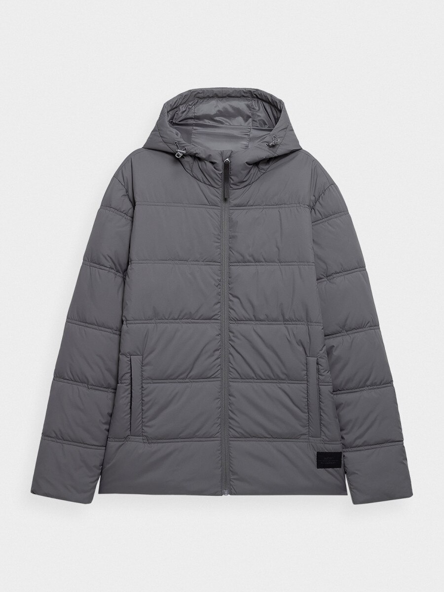 OUTHORN Men's synthetic down jacket darrk gray 7