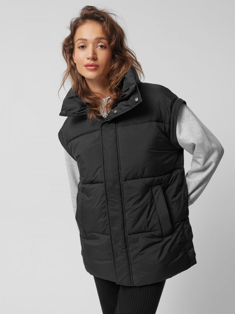 OUTHORN Women's synthetic down jacket deep black 5
