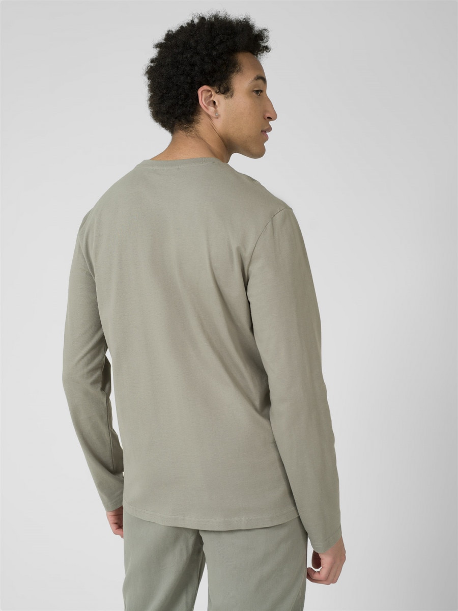 OUTHORN Men's longsleeve with print gray 3
