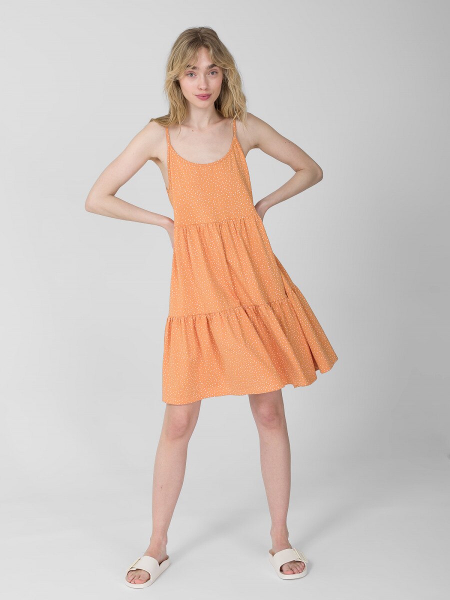 OUTHORN Dress salmon pink 5