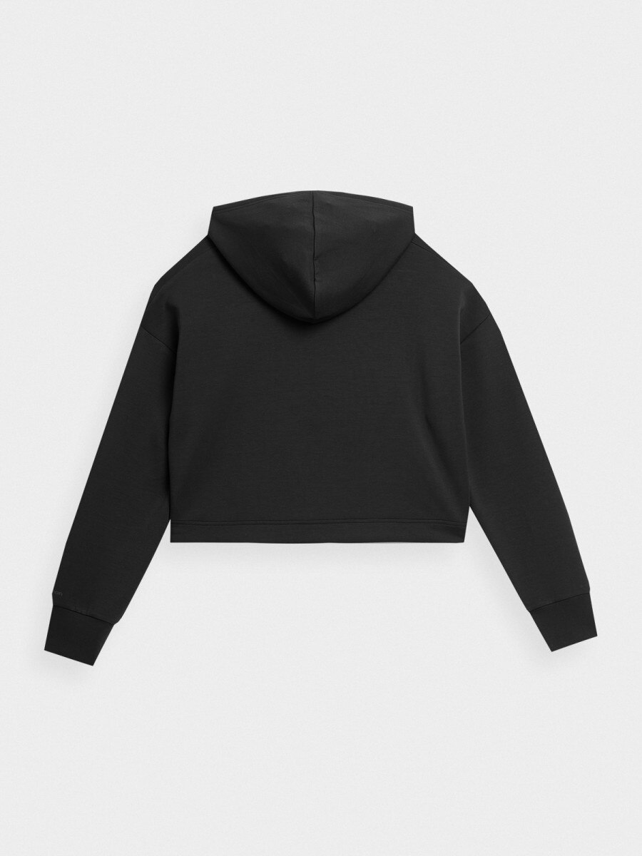 OUTHORN Women's oversize hoodie deep black 6