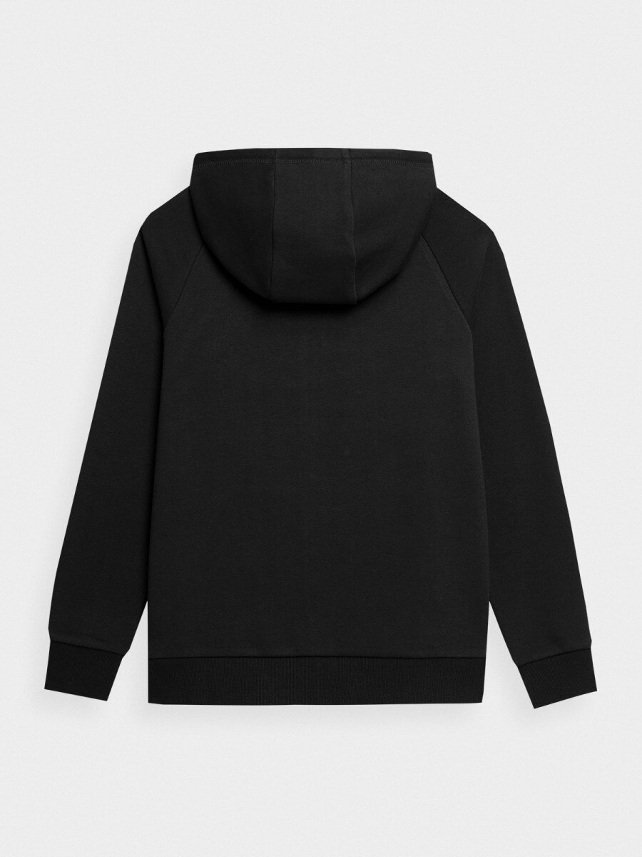 OUTHORN Women's zip-up hoodie deep black 6