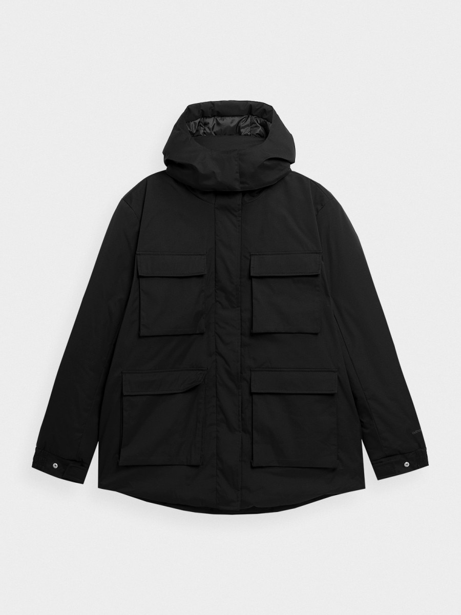 OUTHORN Men's winter jacket deep black 4