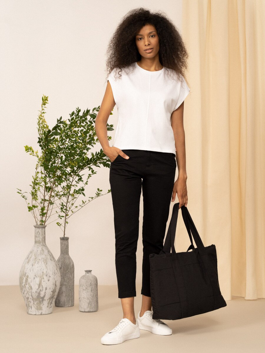 OUTHORN Women's woven trousers deep black