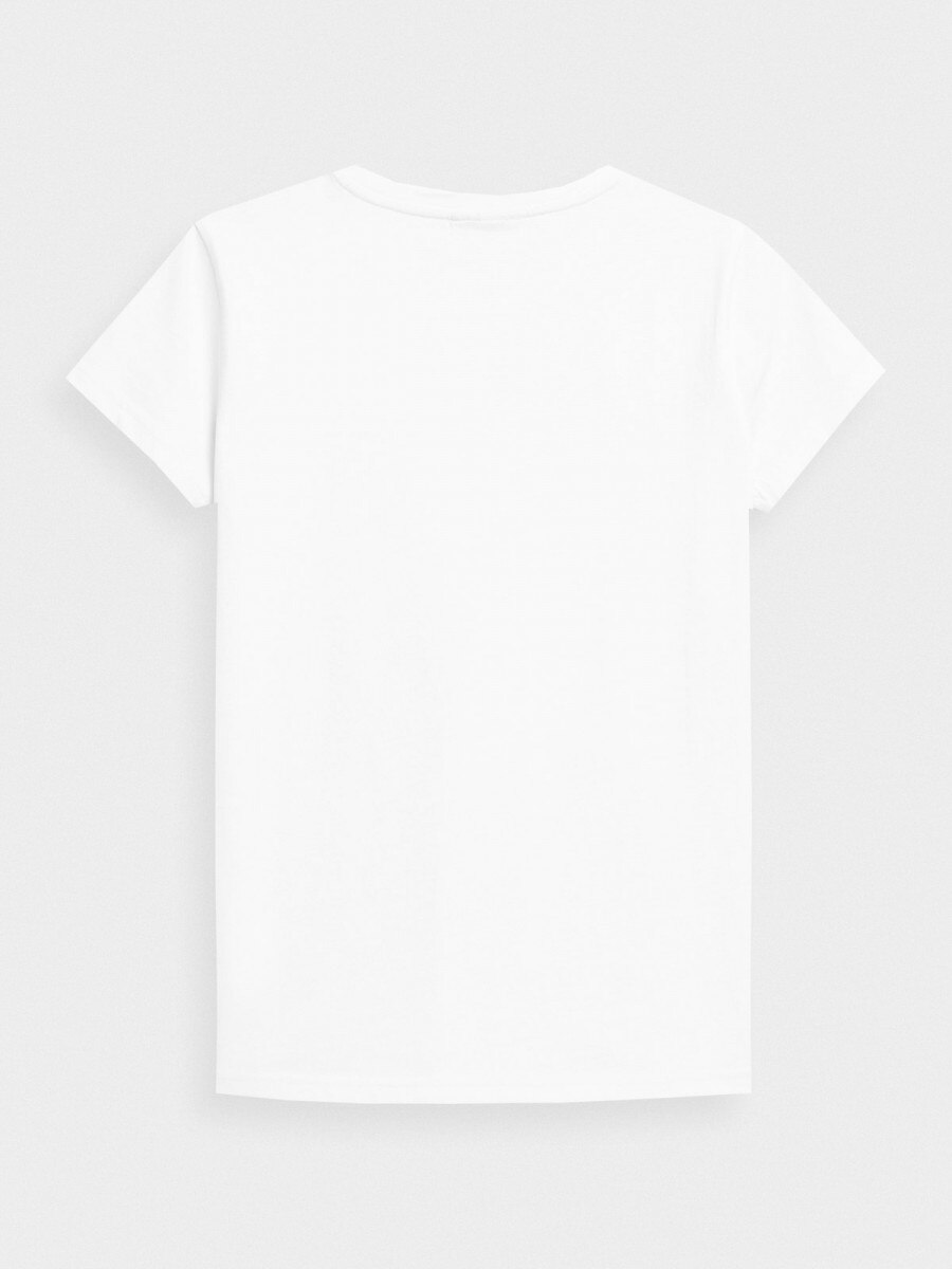 OUTHORN Women's T-shirt with print white 5