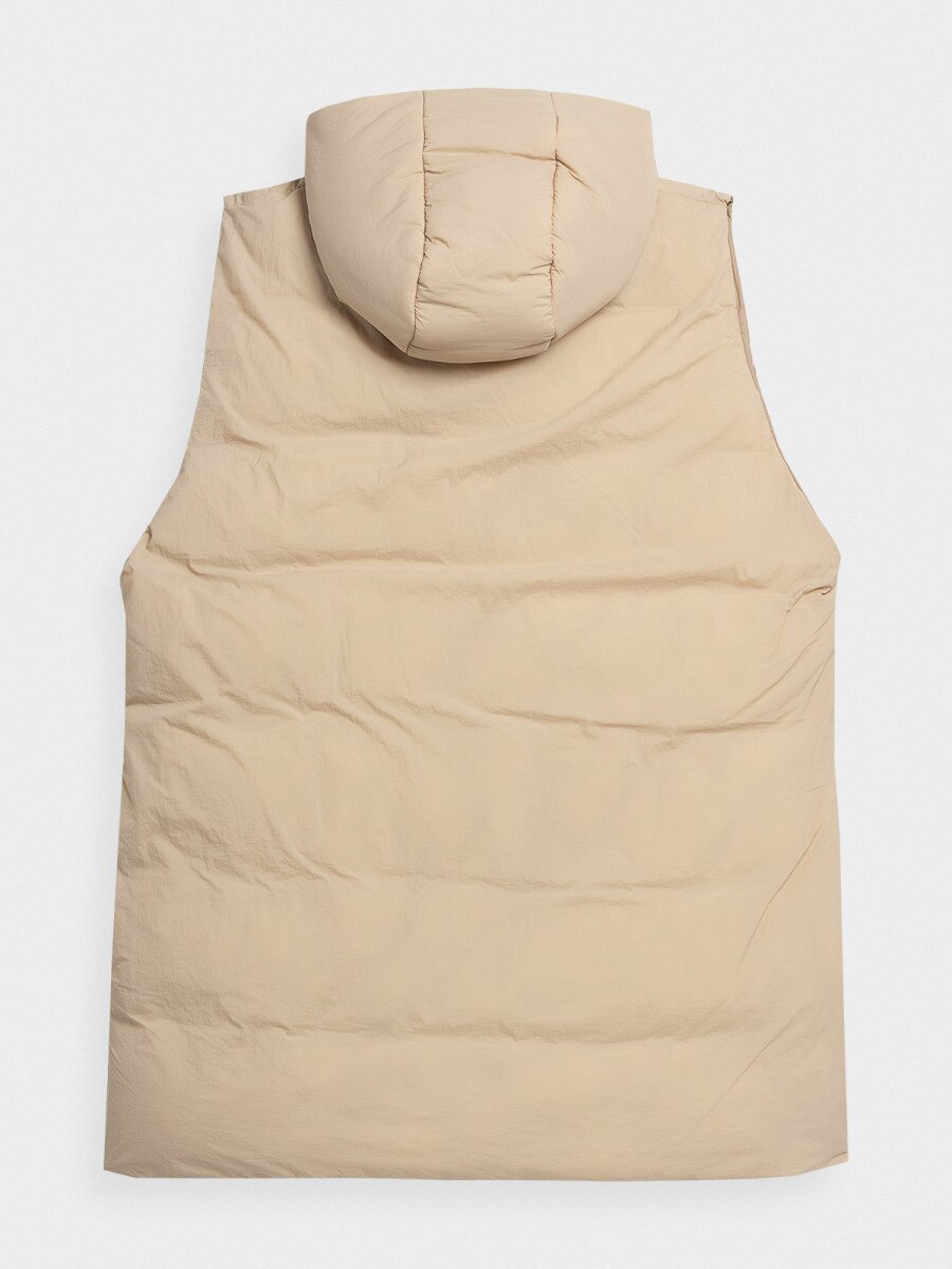 OUTHORN Women's oversize synthetic down vest beige 10