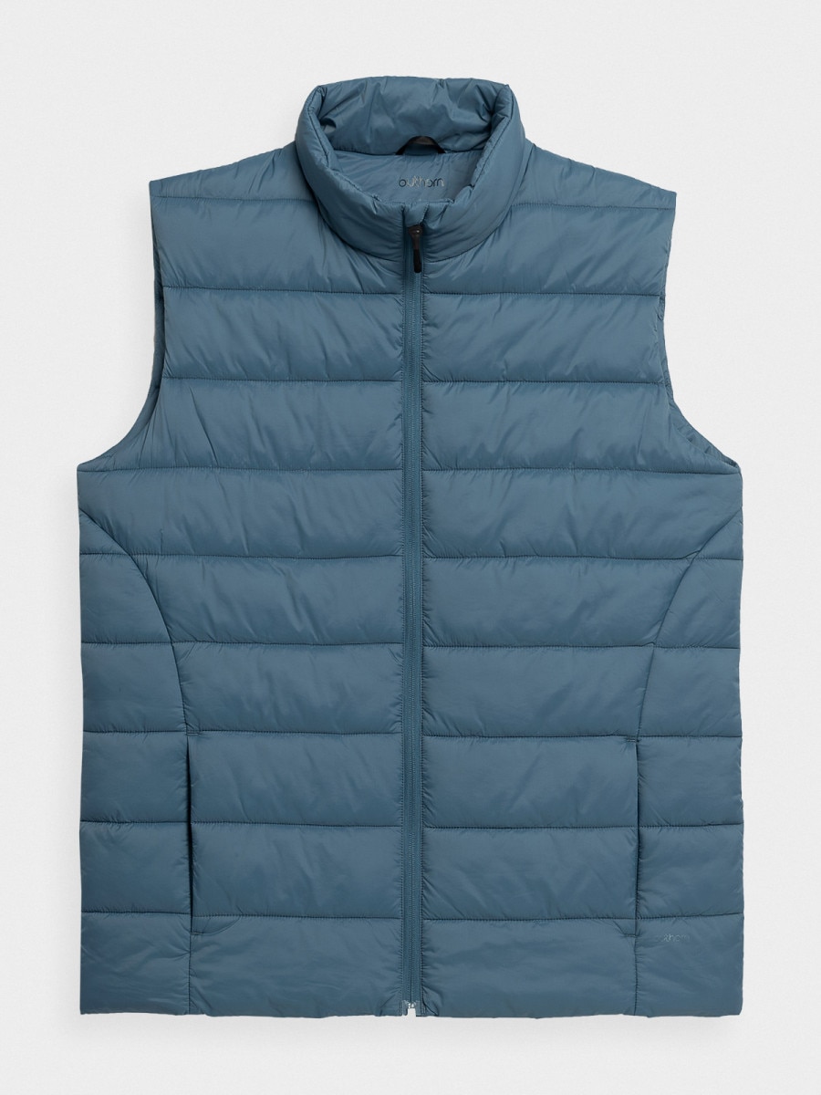 OUTHORN Men's synthetic down vest blue 5