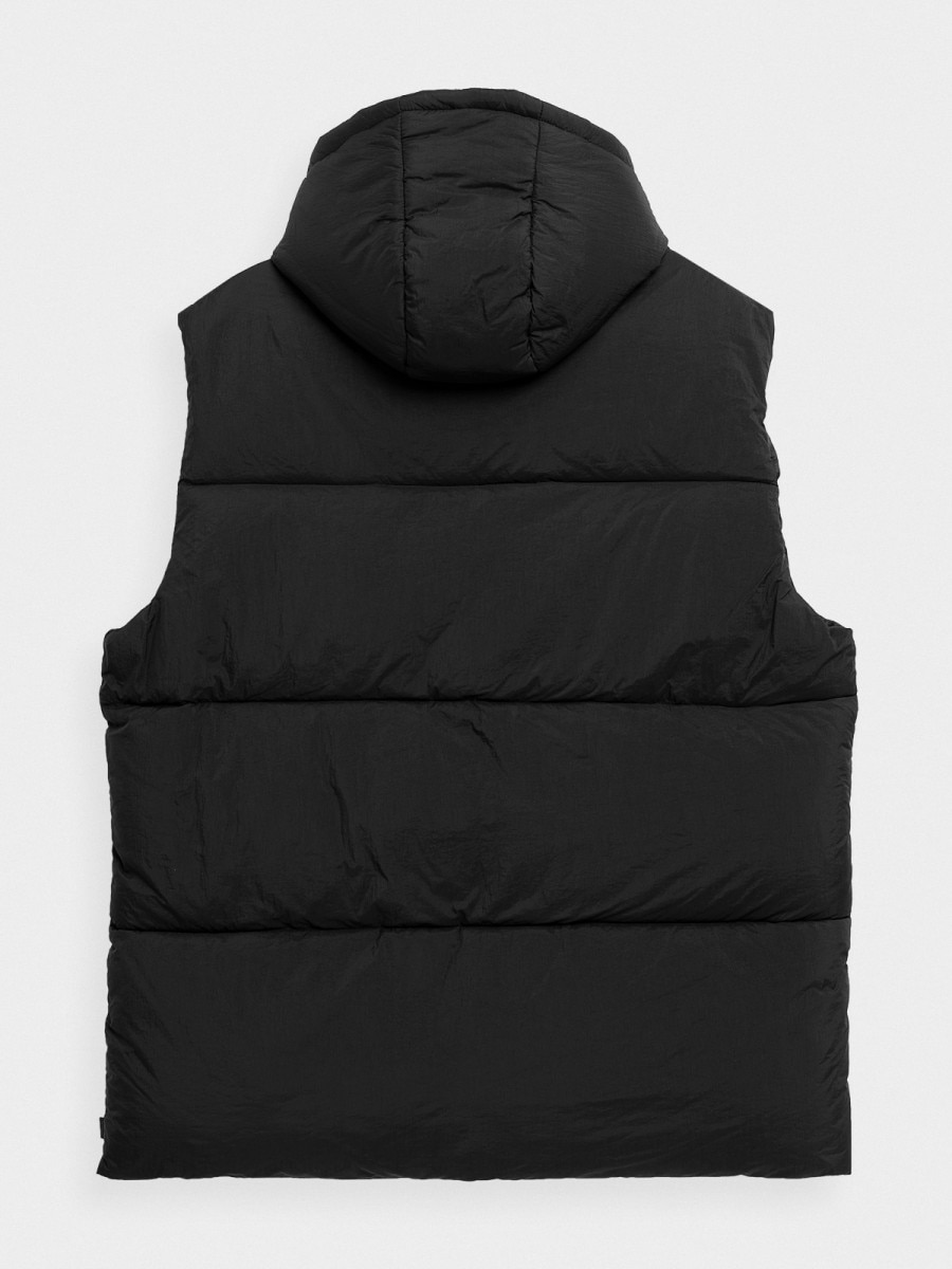 OUTHORN Men's synthetic down vest deep black 8