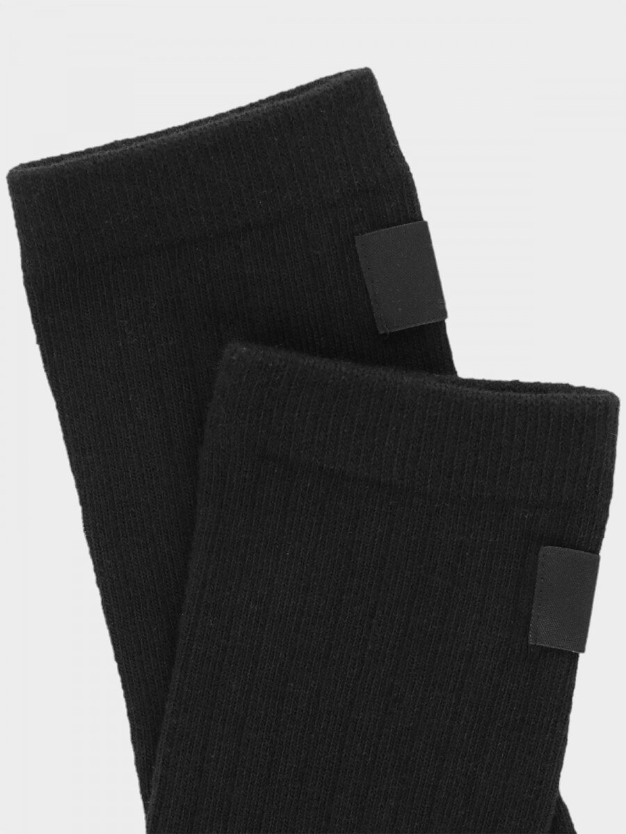 OUTHORN Men's crew socks deep black 2