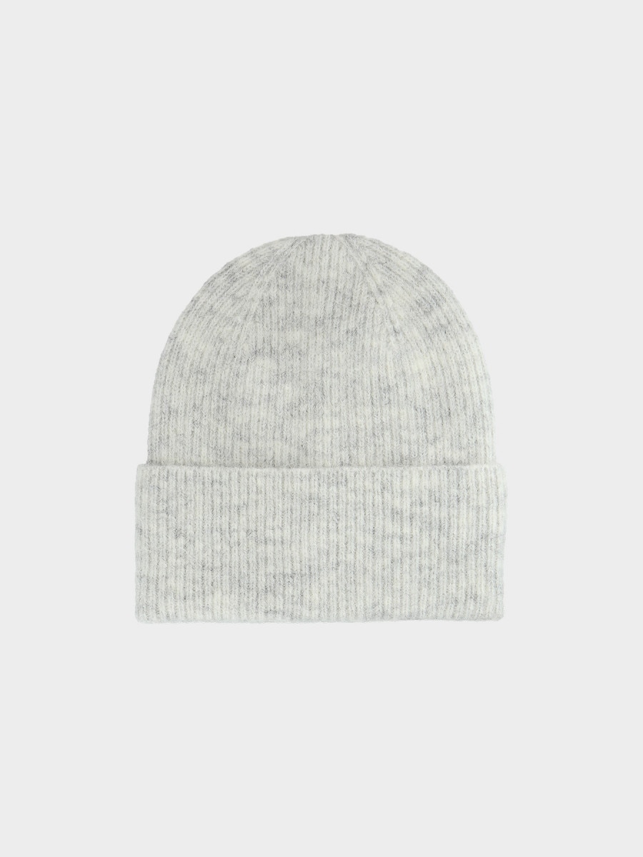 OUTHORN Women's winter beanie with wool and alpaca