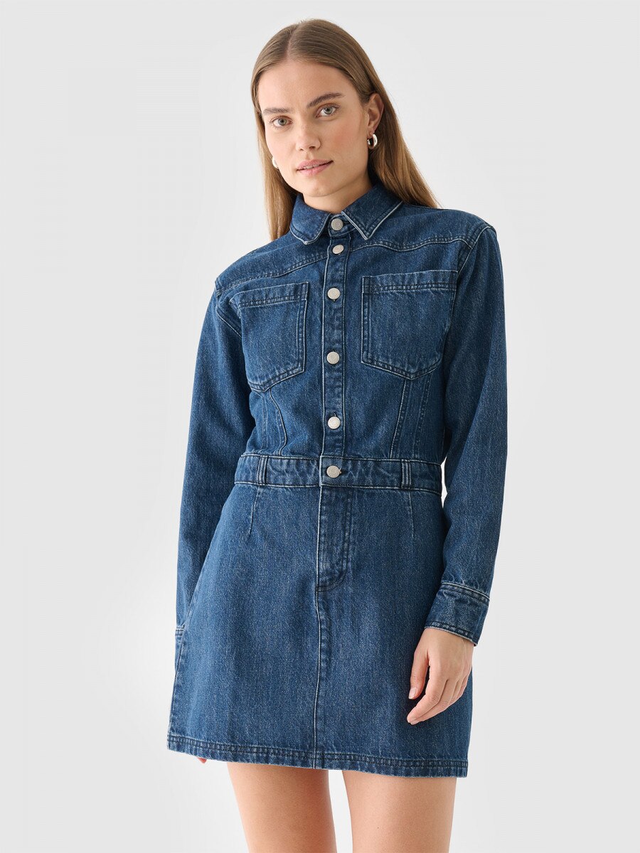 OUTHORN Denim mini dress