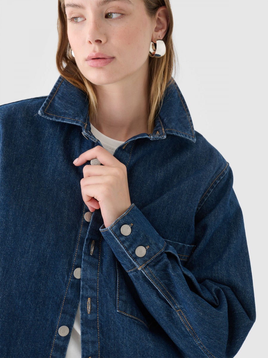 OUTHORN Women's denim shirt 5