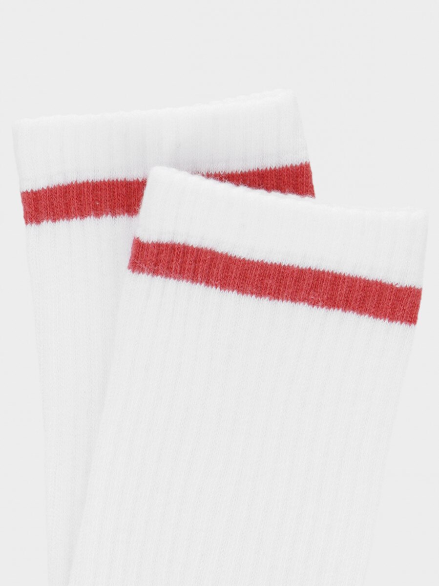 OUTHORN Men's crew socks - white white 2