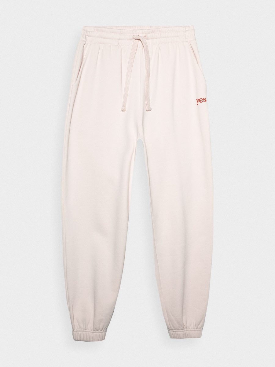 OUTHORN Women's sweatpants - cream 6