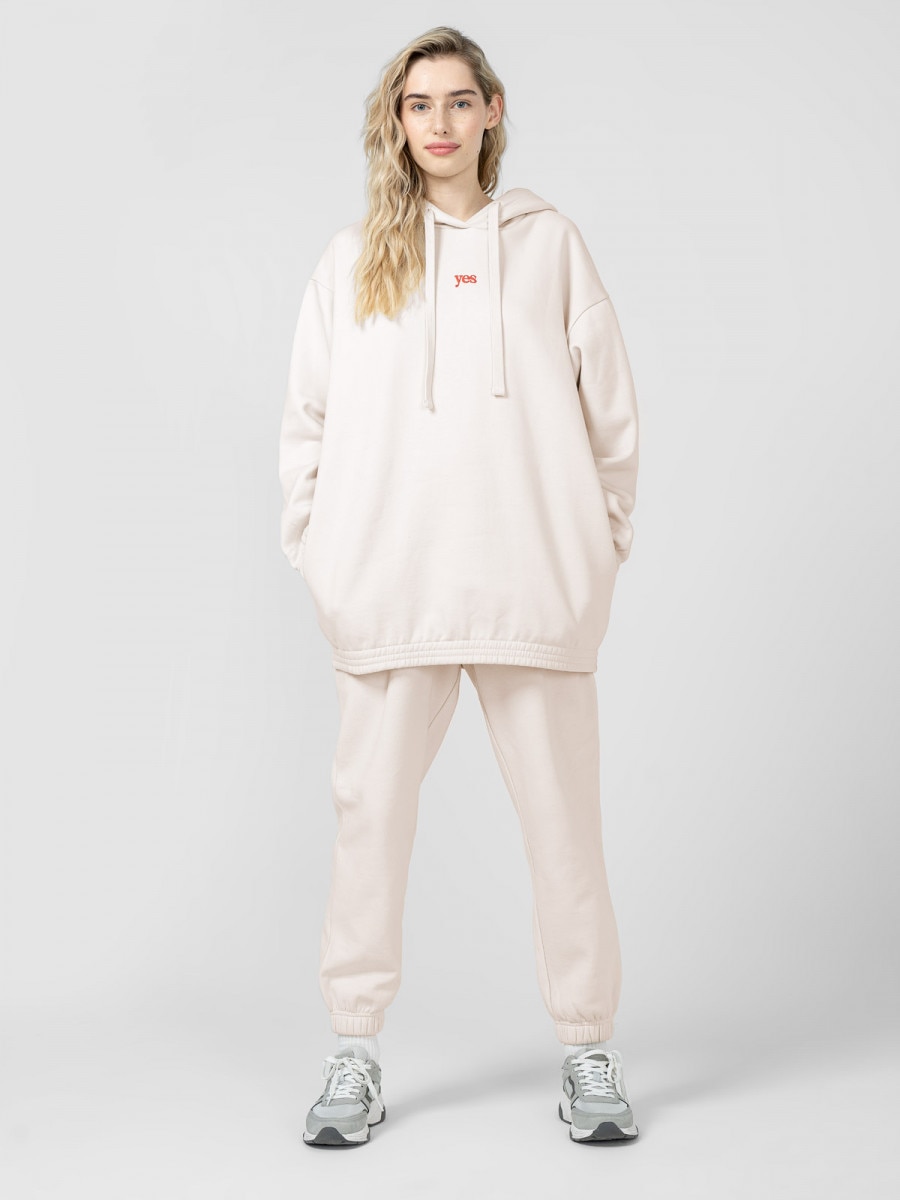 OUTHORN Women's sweatpants - cream