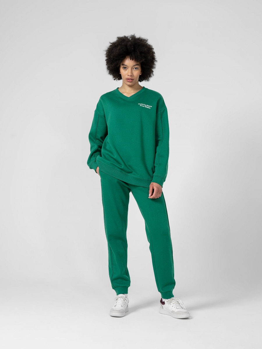 OUTHORN Women's sweatpants - green