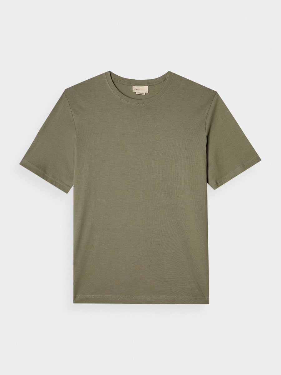 OUTHORN Men's basic t-shirt khaki 6