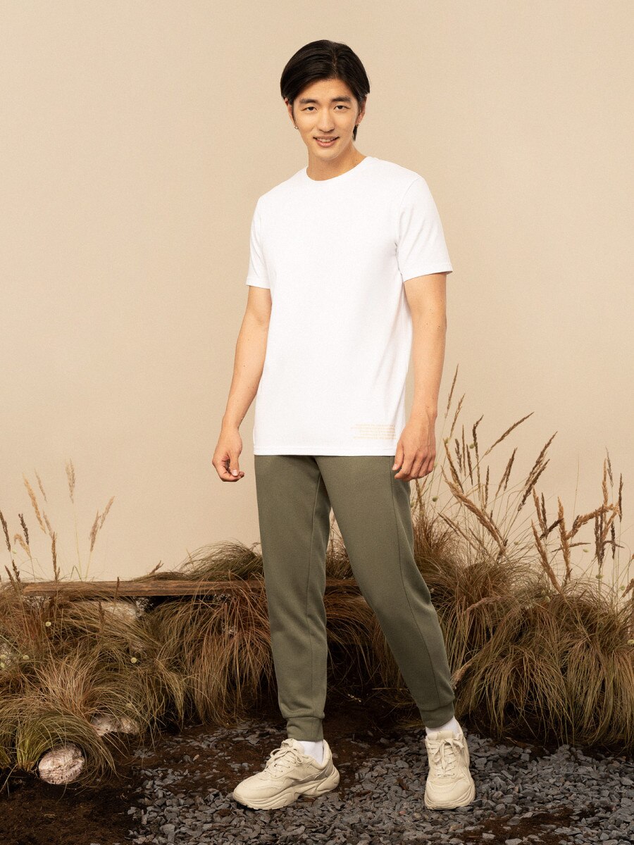 OUTHORN Men's T-shirt with print white 2