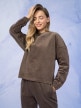 OUTHORN Women's pullover corduroy sweatshirt 2