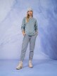 OUTHORN Women's pullover oversize sweatshirt blue