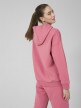 OUTHORN Women's oversize hoodie dark pink 3