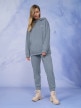 OUTHORN Women's oversize hoodie blue 2