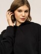 OUTHORN Women's oversize hoodie deep black 3