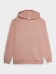 OUTHORN Men's oversize hoodie - coral powder coral 5