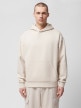 OUTHORN Men's oversize hoodie cream 5