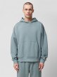 OUTHORN Men's oversize hoodie sea green 6