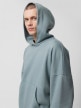 OUTHORN Men's oversize hoodie sea green 5