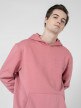 OUTHORN Men's oversize hoodie - pink pink 3