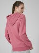 OUTHORN Women's zip-up hoodie dark pink 4