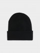 OUTHORN Men's woolen hat deep black