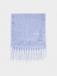 OUTHORN Women's long scarf light blue 4