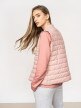 OUTHORN Women's reversible synthetic down vest light pink 4