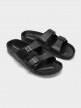 OUTHORN Men's slides deep black