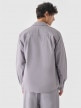 OUTHORN Men's cotton shirt middle gray 4