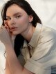 OUTHORN Women's oversize shirt with linen cream 2