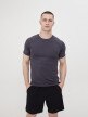 OUTHORN Men's active t-shirt darrk gray