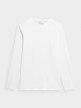 OUTHORN Men's plain longsleeve white 4