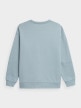 OUTHORN Women's pullover sweatshirt with print light blue 9